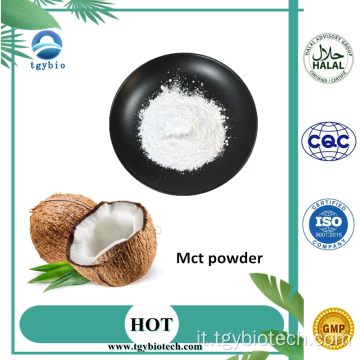 Fornire olio di cocco MCT in polvere MCT in polvere